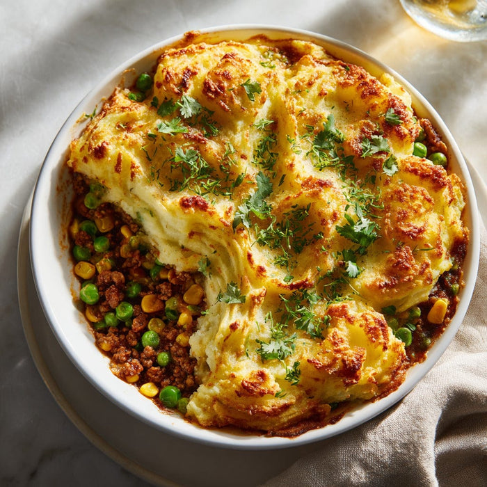 easyChef Pro Bold Mexican Shepherd's Pie with Garlic Mashed Potatoes