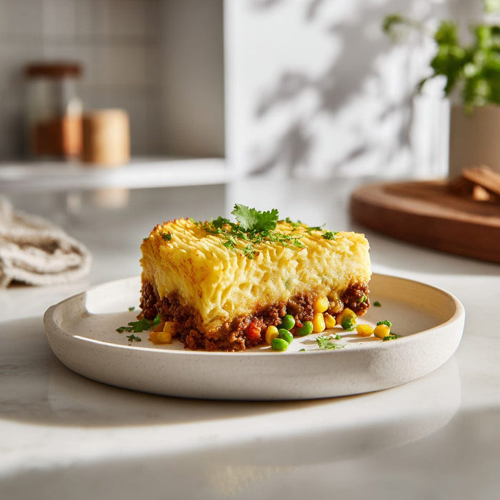 easyChef Pro Bold Mexican Shepherd's Pie with Garlic Mashed Potatoes