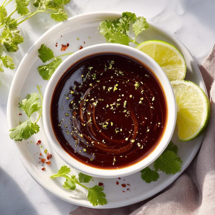 easyChef Pro Bourbon Coffee BBQ Sauce with a Citrus Kick