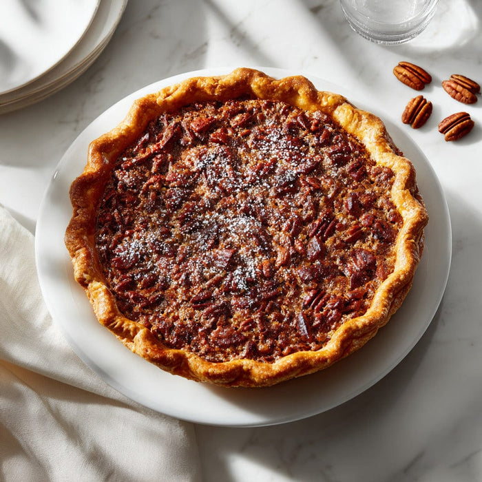 easyChef Pro Bourbon Pecan Pie with a Flaky Buttery Crust