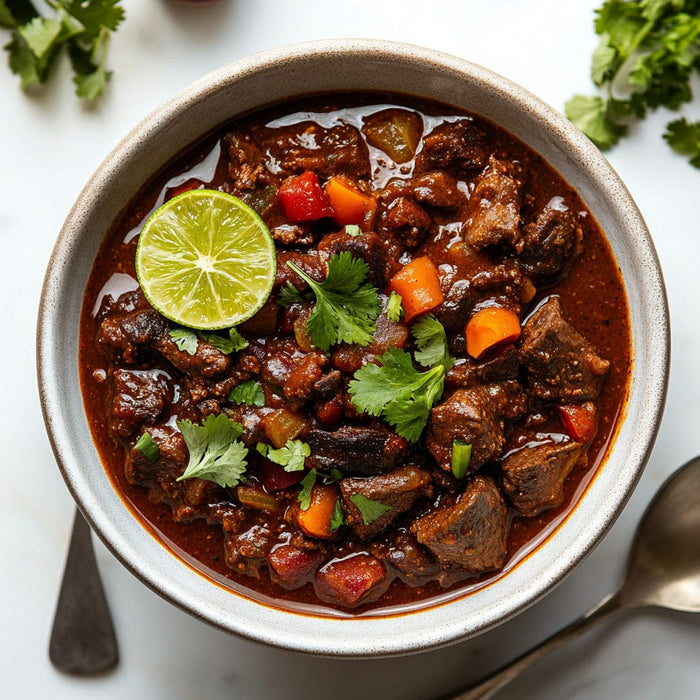 easyChef Pro Bourbon Venison Chili
