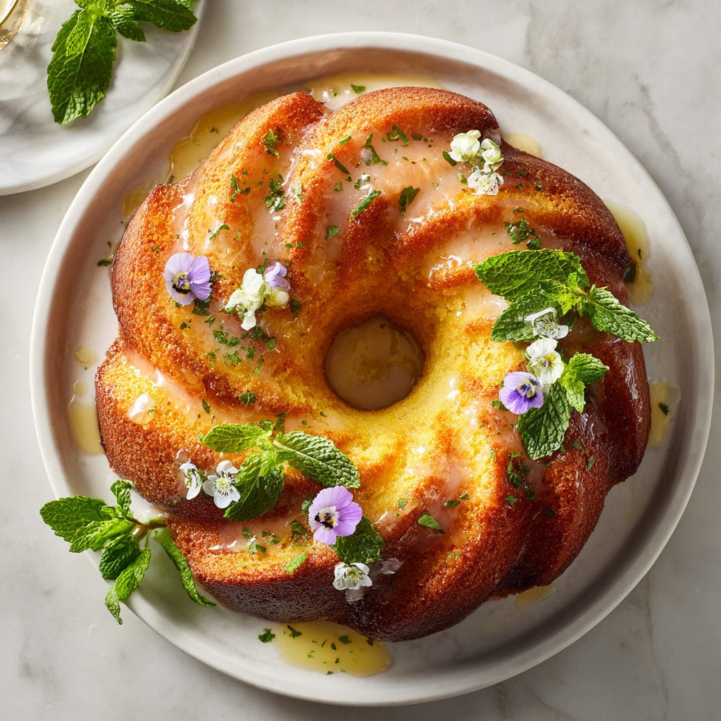 easyChef Pro Bright Lemon Butter Pound Cake