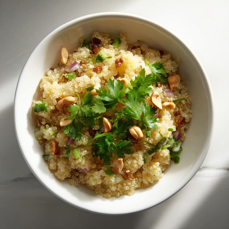 easyChef Pro Bright Lemon Quinoa with Toasted Pine Nuts and Fresh Herbs