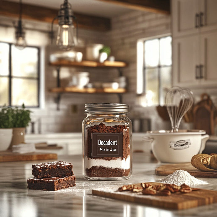 easyChef Pro Brownie Mix in a Jar
