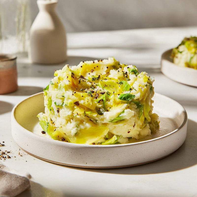 easyChef Pro Buttery Irish Colcannon with Leeks and Cabbage