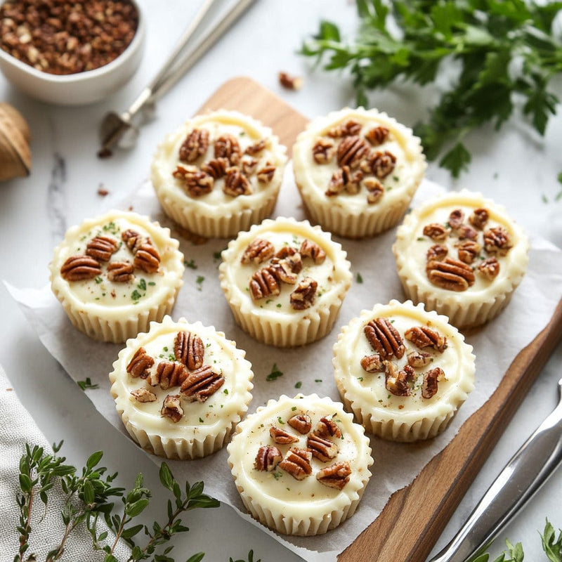 easyChef Pro Buttery Pecan Cream Cheese Cups