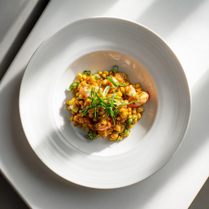 easyChef Pro Cajun Crawfish and Corn Maque Choux