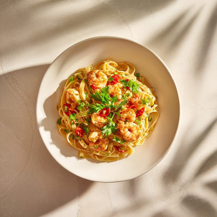 easyChef Pro Cajun Crawfish Pasta Extravaganza