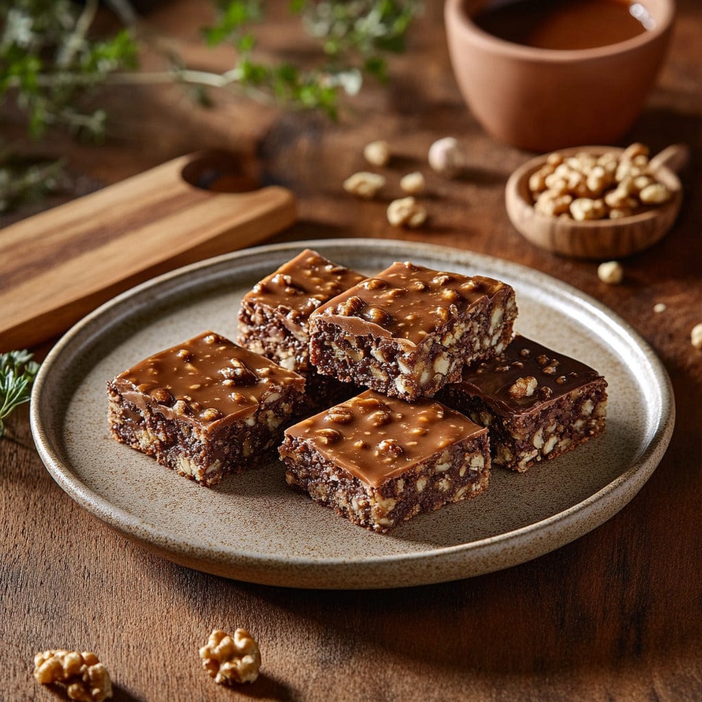easyChef Pro Caramel Chocolate Oat Bars