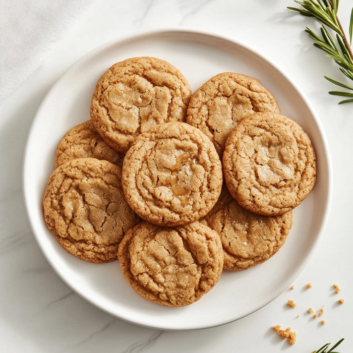 easyChef Pro Caramel-Infused Golden Honey Cookies