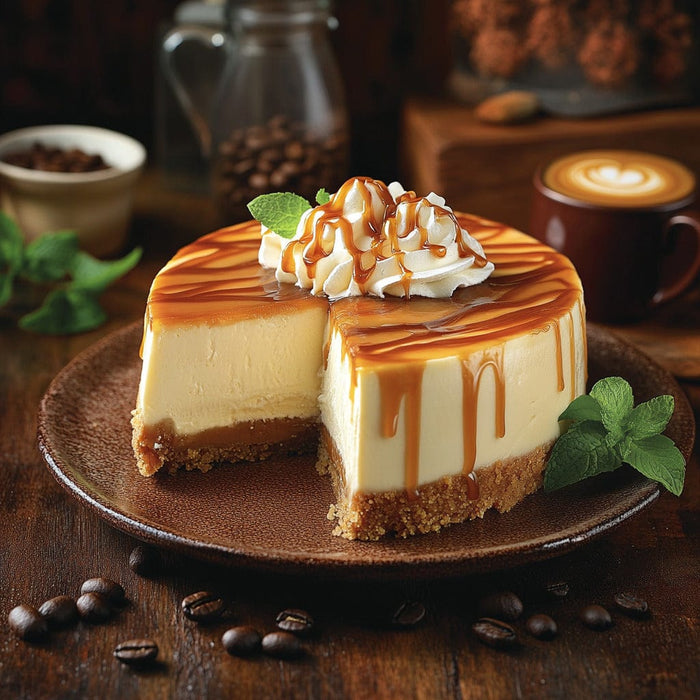 easyChef Pro Caramel Macchiato Dream Cheesecake