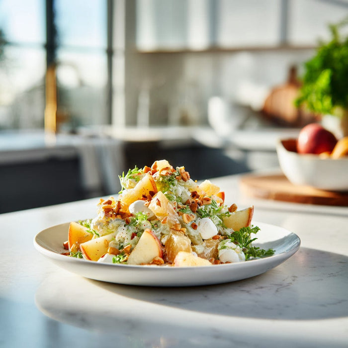 easyChef Pro Caramelized Apple Crunch Salad