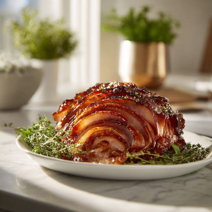 easyChef Pro Caramelized Brown Sugar Glazed Ham