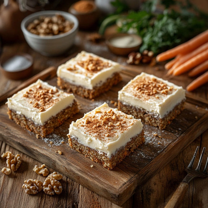 easyChef Pro Carrot Cake Bliss Bars