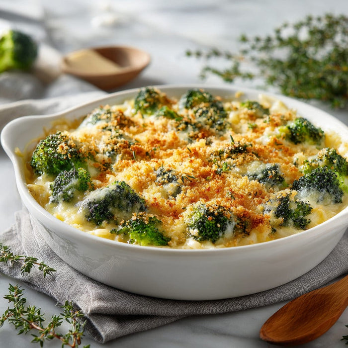 easyChef Pro Cheesy Broccoli Rice Bake