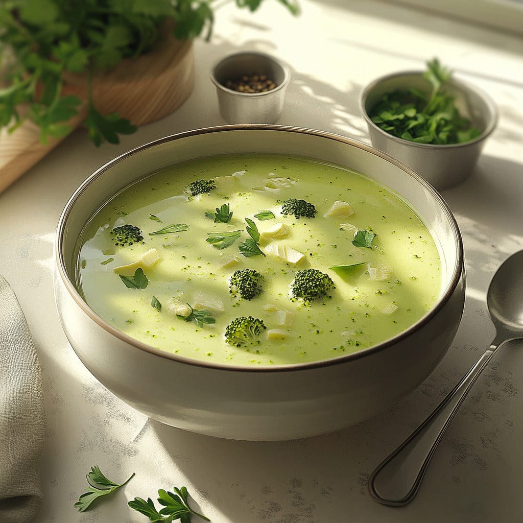 easyChef Pro Cheesy Broccoli Soup