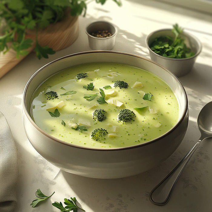 easyChef Pro Cheesy Broccoli Soup
