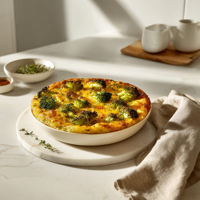 easyChef Pro Cheesy Curry Chicken & Broccoli Bake