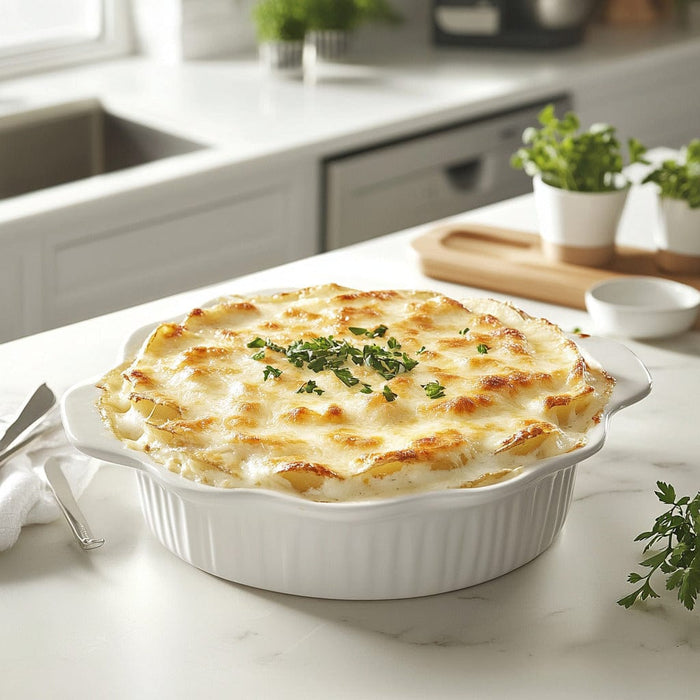 easyChef Pro Cheesy Delmonico Potato Bake