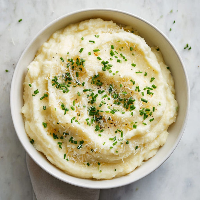 easyChef Pro Cheesy Garlic Cauliflower Mash
