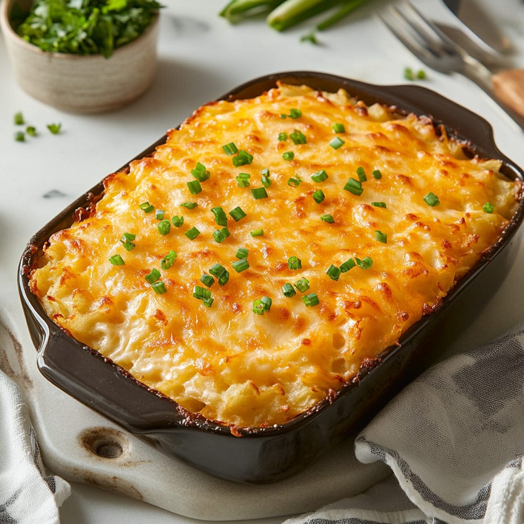 easyChef Pro Cheesy Hash Brown Casserole Bake