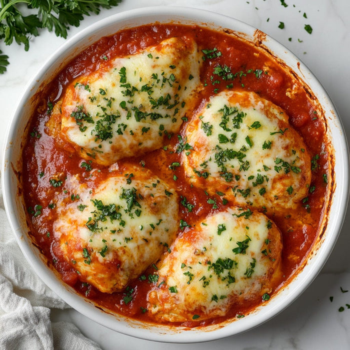 easyChef Pro Cheesy Parmesan Chicken Bake