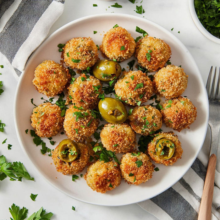 easyChef Pro Cheesy Spicy Olive Poppers