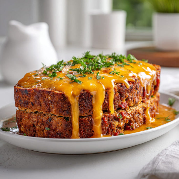 easyChef Pro Cheesy Tex-Mex Beef Meatloaf