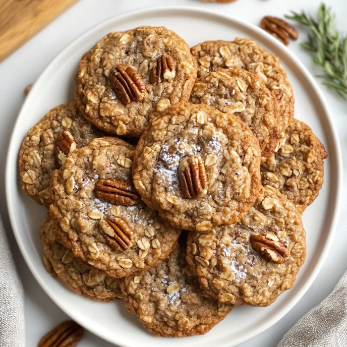 easyChef Pro Chewy Toffee Oatmeal Cookies with Toasted Pecans