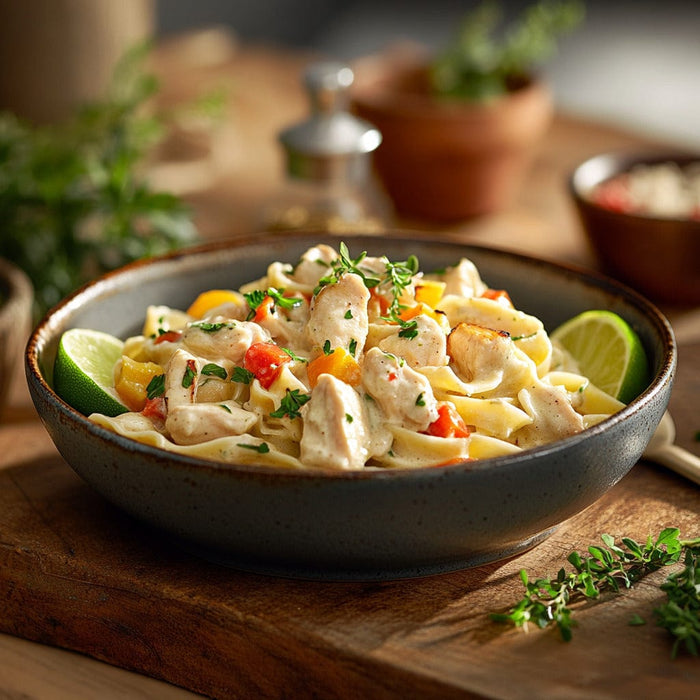 easyChef Pro Chicken Alfredo Pasta