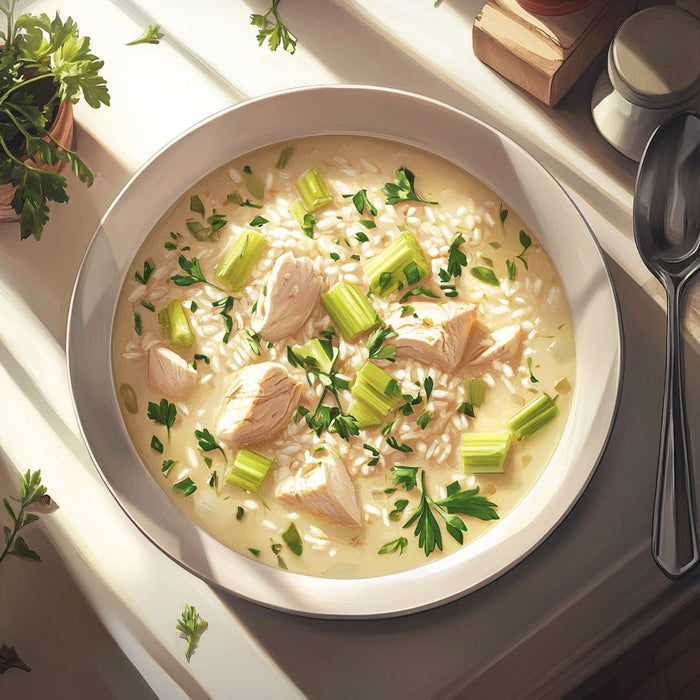 easyChef Pro Chicken and Rice Soup