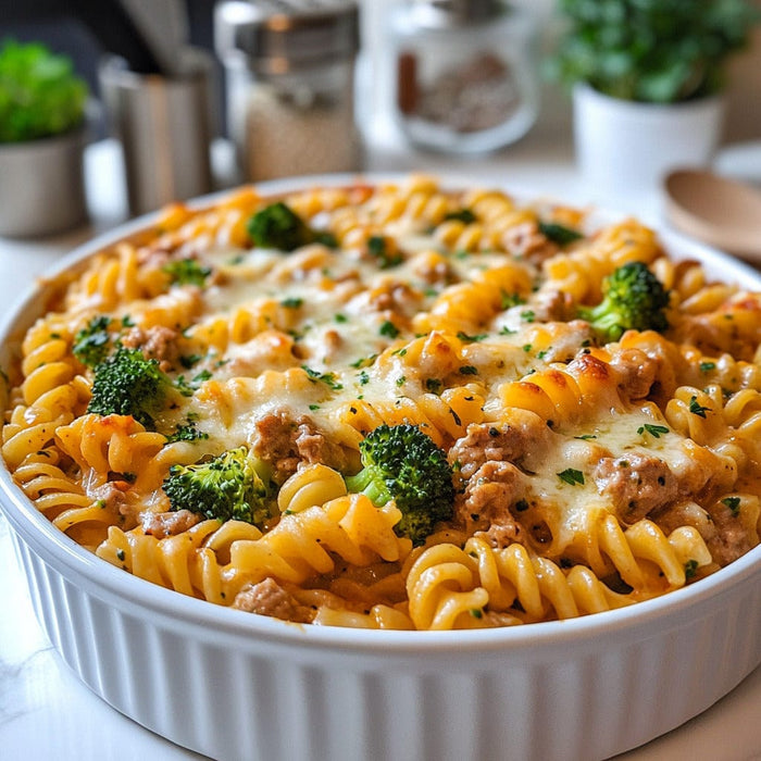 easyChef Pro Chipotle Cheddar Chicken & Broccoli Bake