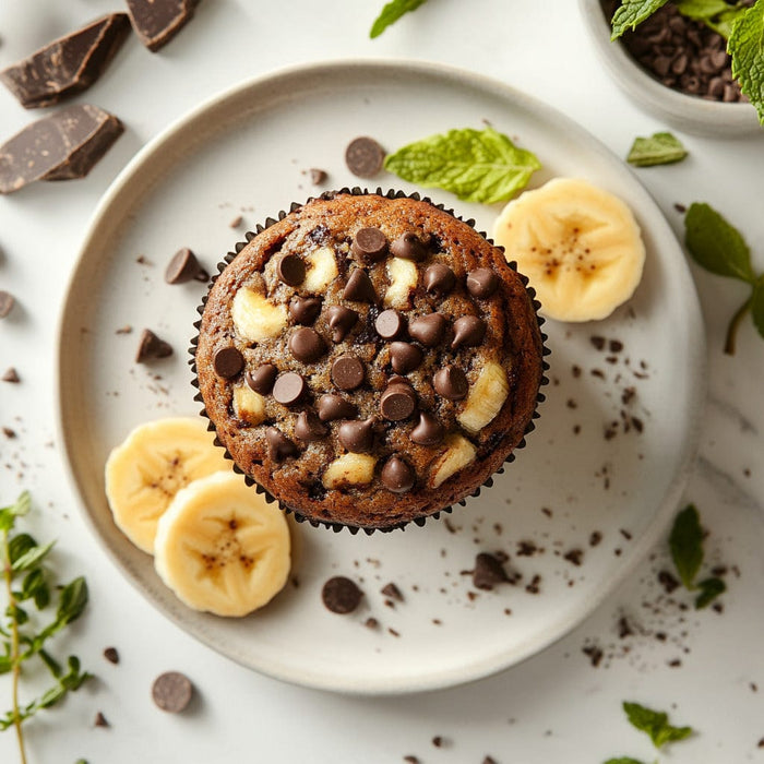 easyChef Pro Chocolate Chip Banana Muffins