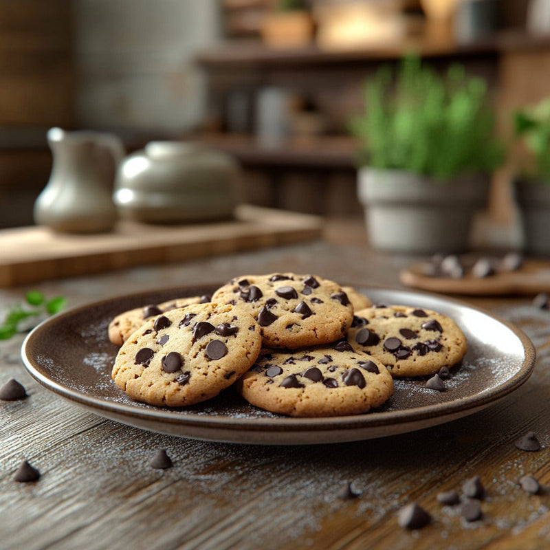 easyChef Pro Chocolate Chip Shortbread Cookies