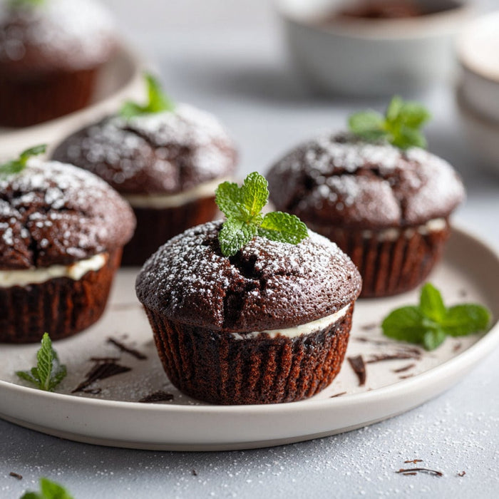 easyChef Pro Chocolate Cream Cheese Surprise Cupcakes