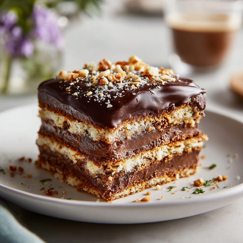 easyChef Pro Chocolate Graham Cracker Layered Pudding