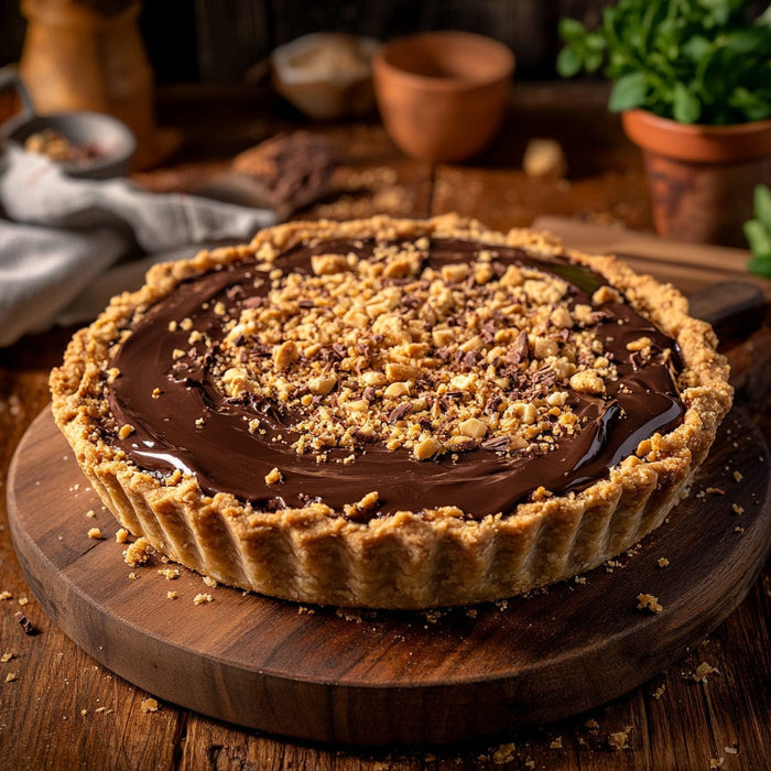 easyChef Pro Chocolate Peanut Butter Dream Pie