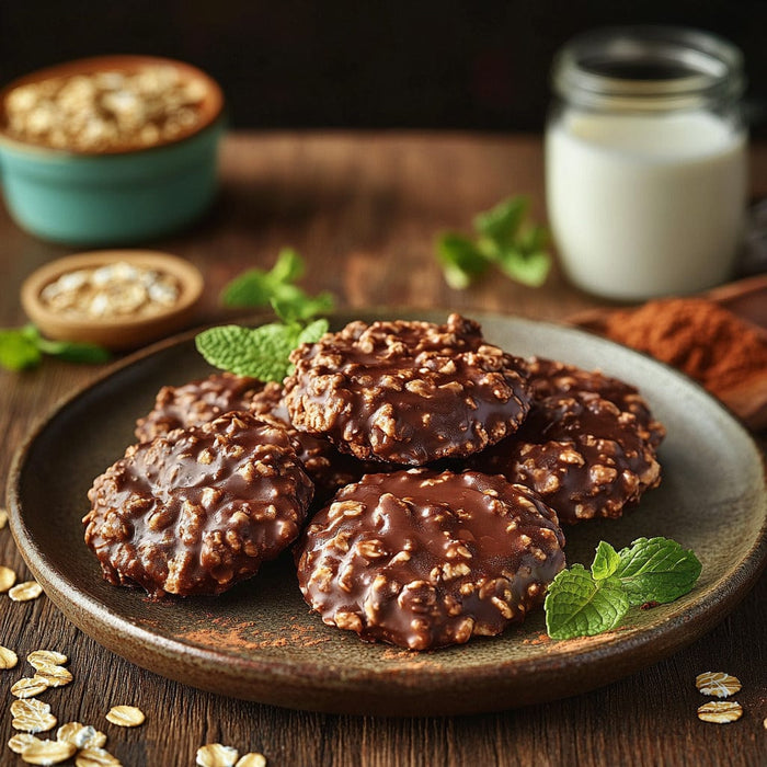 easyChef Pro Chocolate Peanut Butter No Bake Cookies