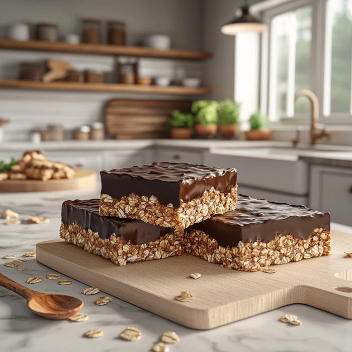easyChef Pro Chocolate Peanut Butter Oat Bars