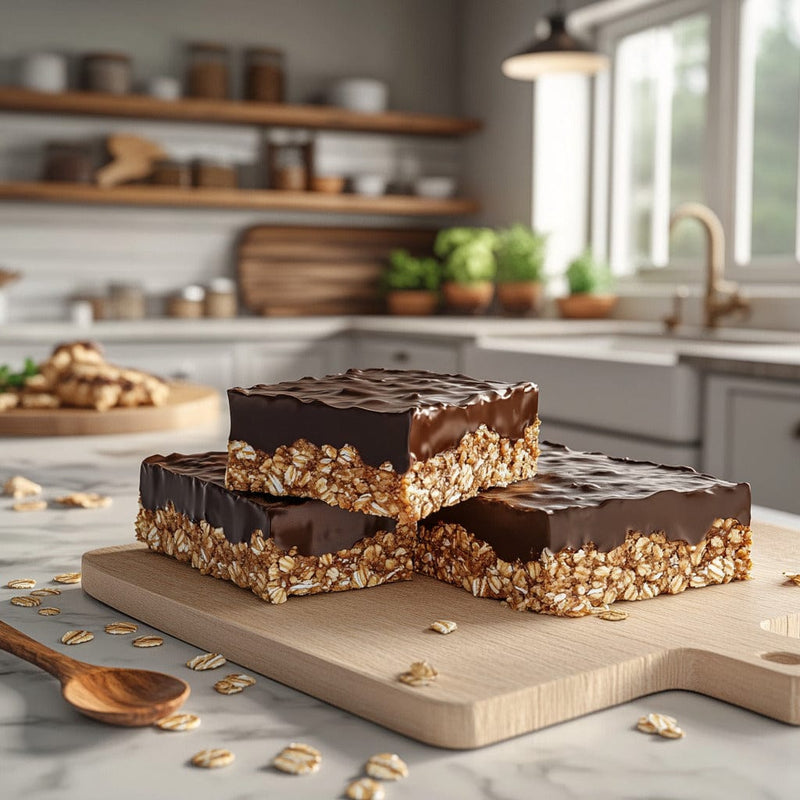 easyChef Pro Chocolate Peanut Butter Oat Bars