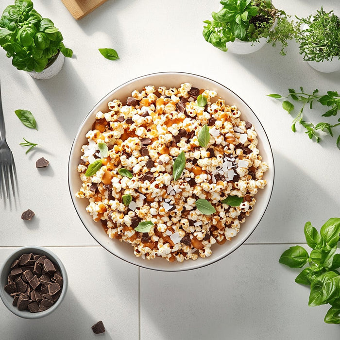 easyChef Pro Chocolaty Caramel-Nut Popcorn Crunch