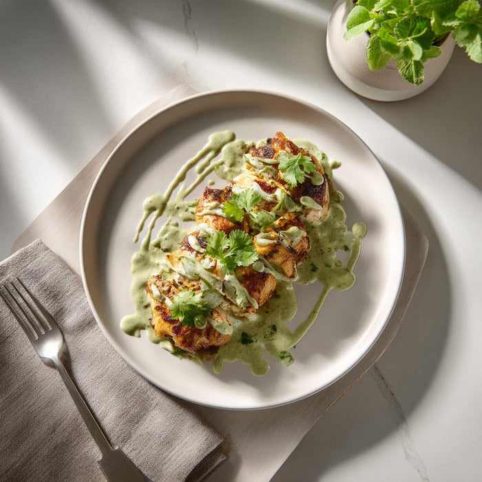 easyChef Pro Cilantro Cashew Chicken Bake