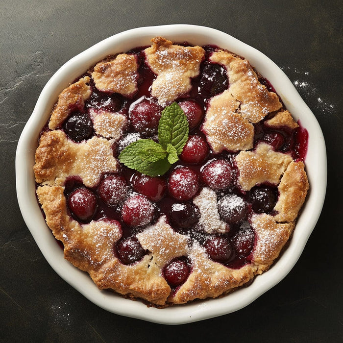 easyChef Pro Cinnamon Cherry Cobbler