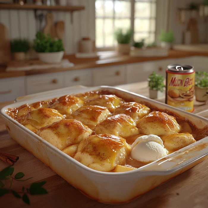 easyChef Pro Cinnamon-Glazed Apple Dumplings