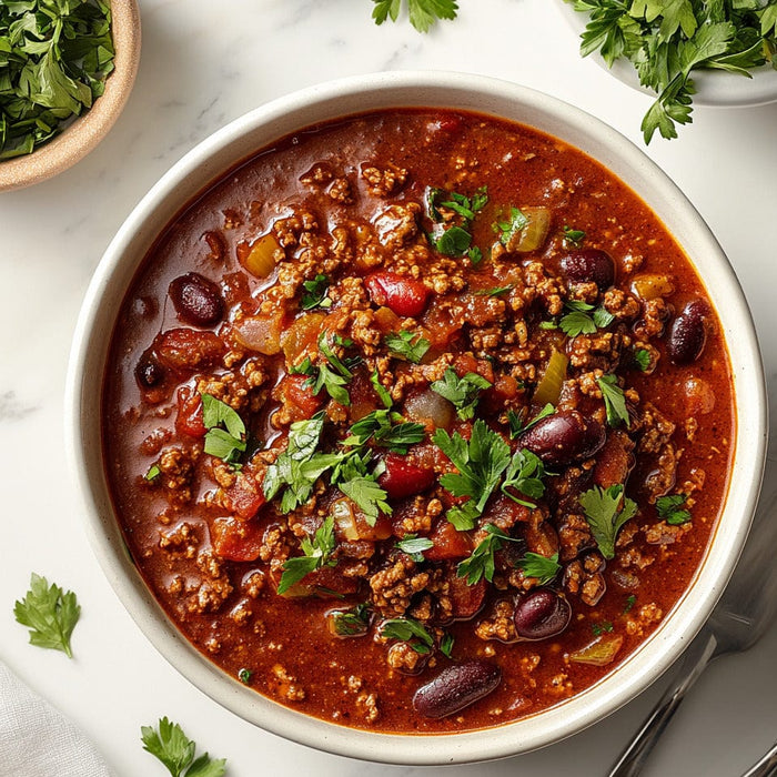 easyChef Pro Cinnamon-Infused Beef Chili