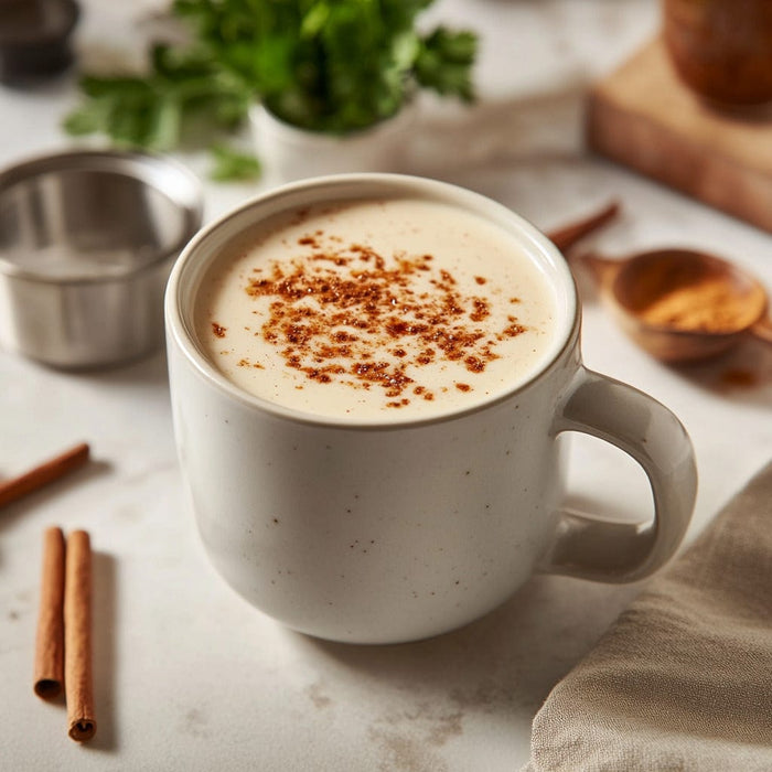 easyChef Pro Cinnamon-Infused Masa Atole with Vanilla Twist
