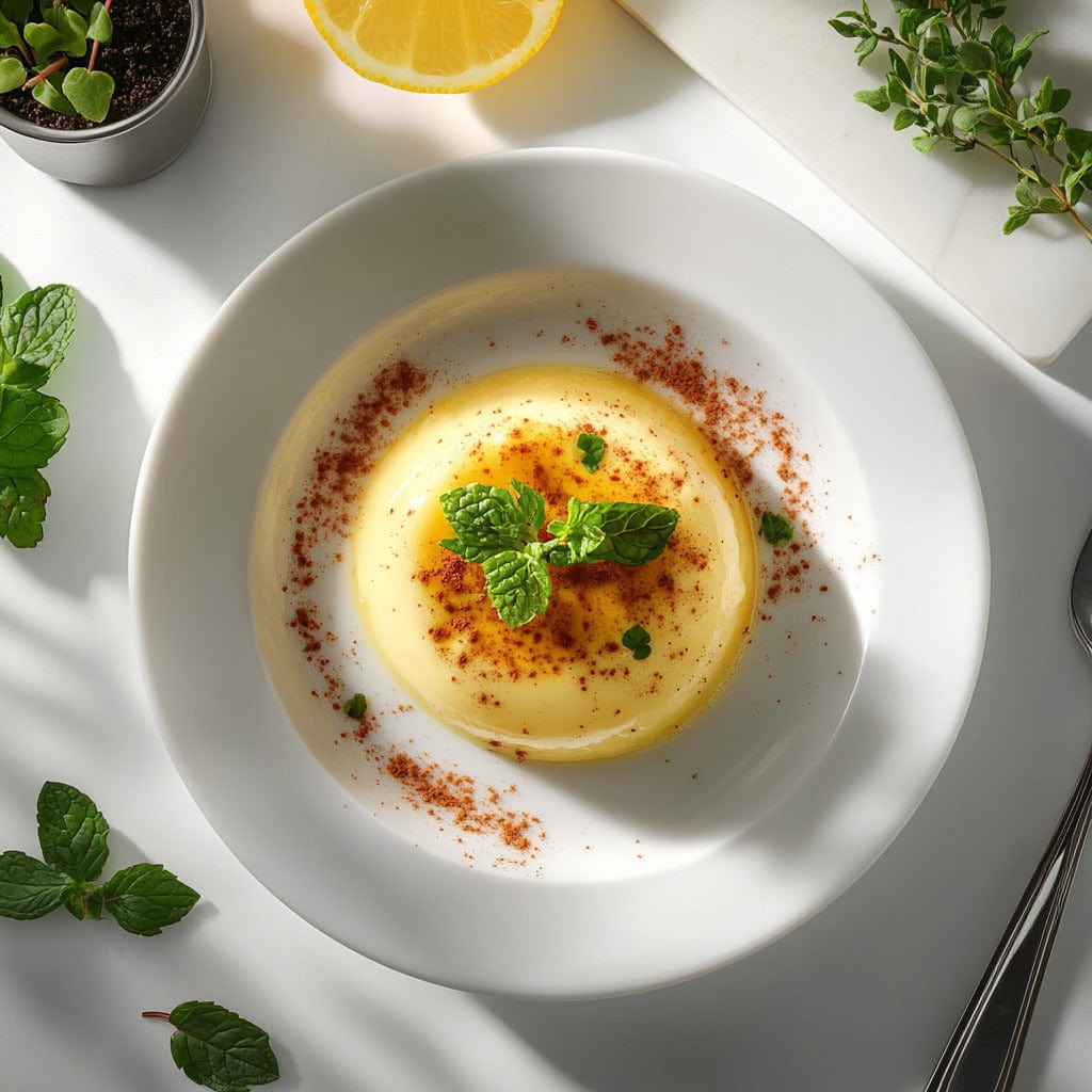 easyChef Pro Cinnamon-Lemon Chilean Custard
