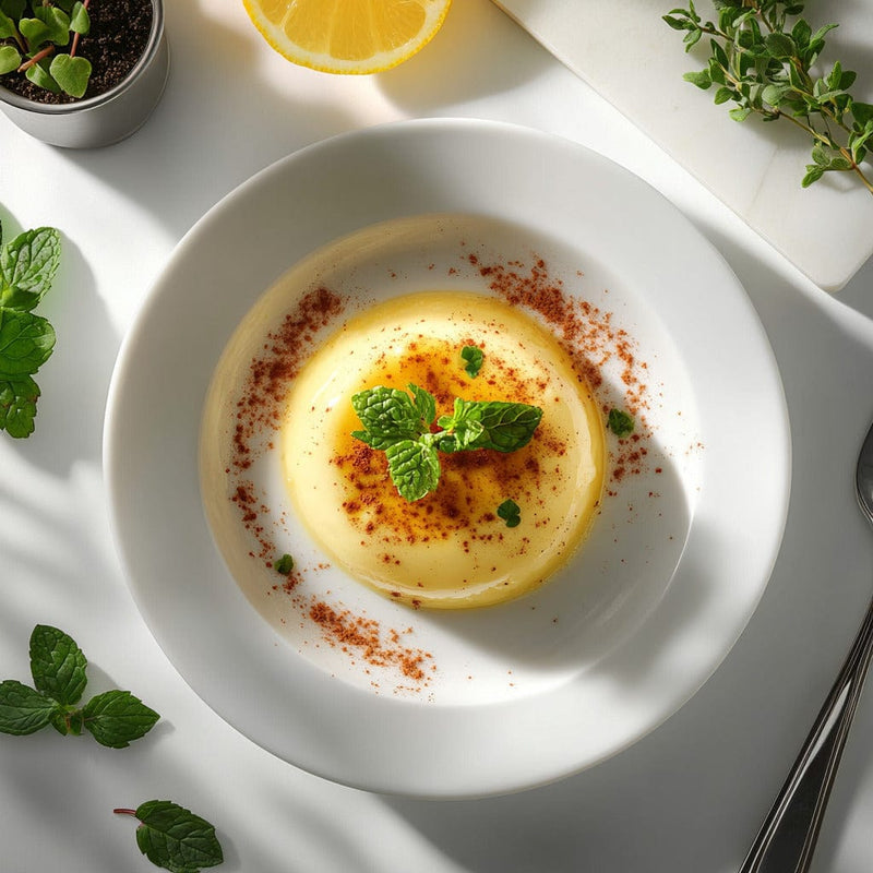 easyChef Pro Cinnamon-Lemon Chilean Custard