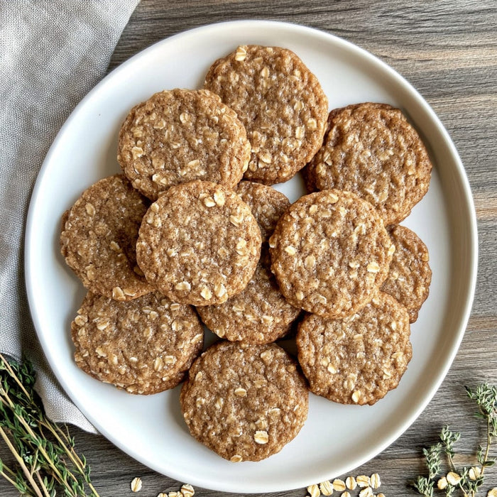 easyChef Pro Cinnamon-Molasses Oatmeal Cookies