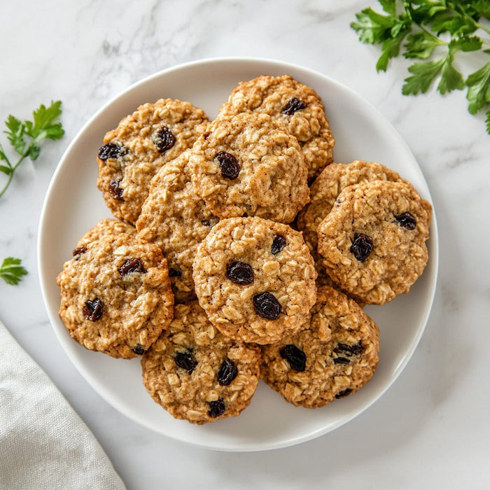 easyChef Pro Cinnamon Oatmeal Raisin Cookies